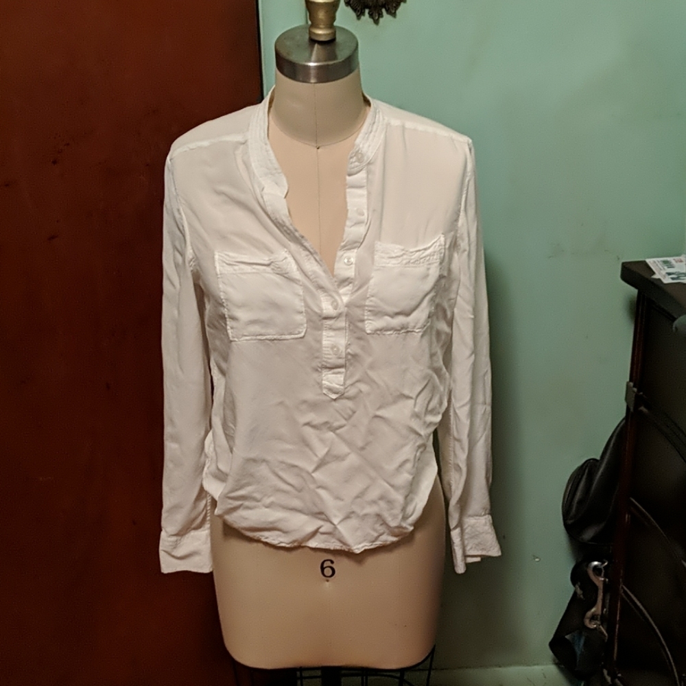 Aeropostale white blouse
